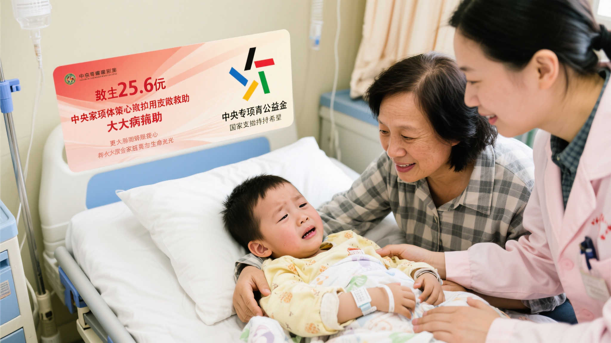 数万名大病患儿受益于25.6亿元中央专项公益金拨款 数万名大病患儿受益于25.6亿元中央专项公益金拨款