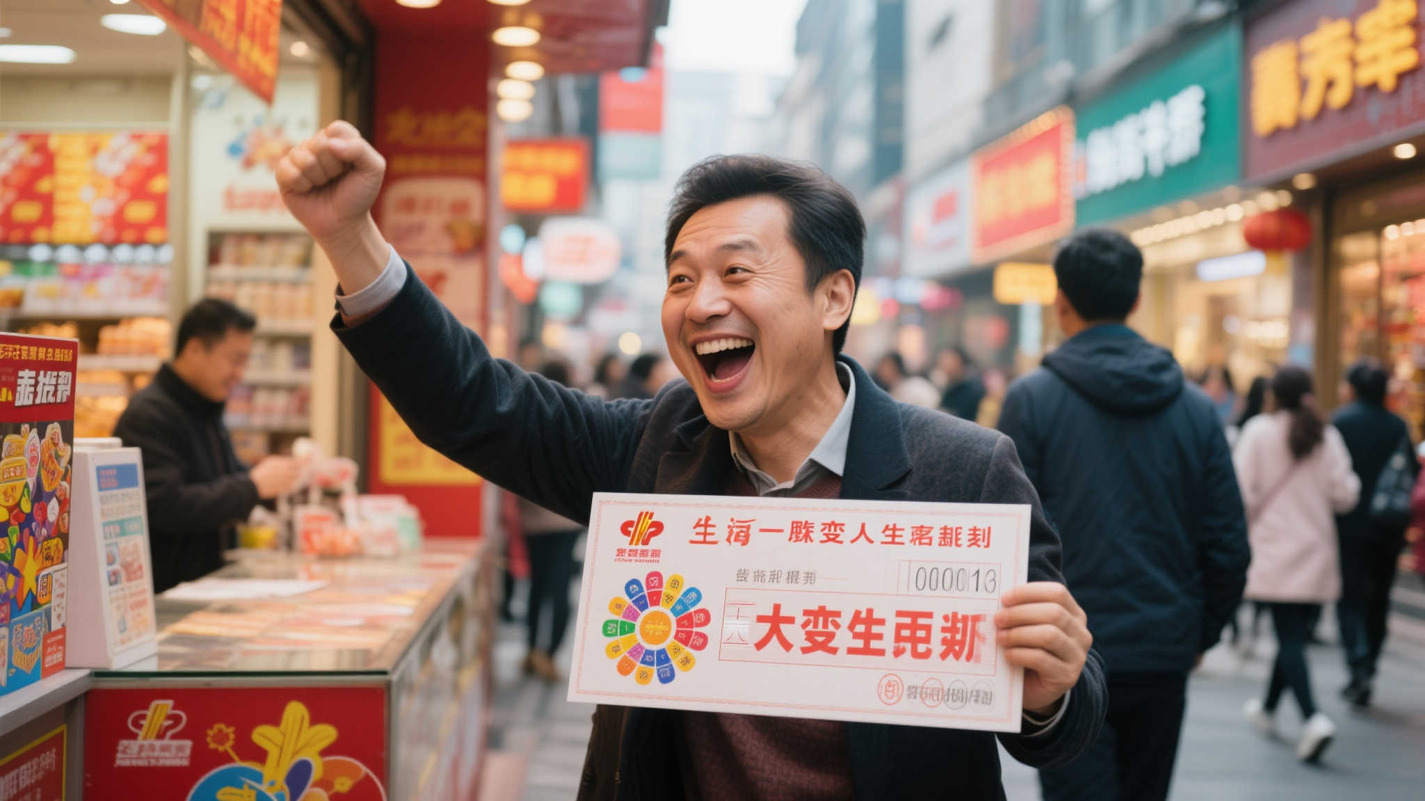 男子街头闲逛意外中福彩百万大奖,多次确认方信真-票 男子街头闲逛意外中福彩百万大奖,多次确认方信真-票