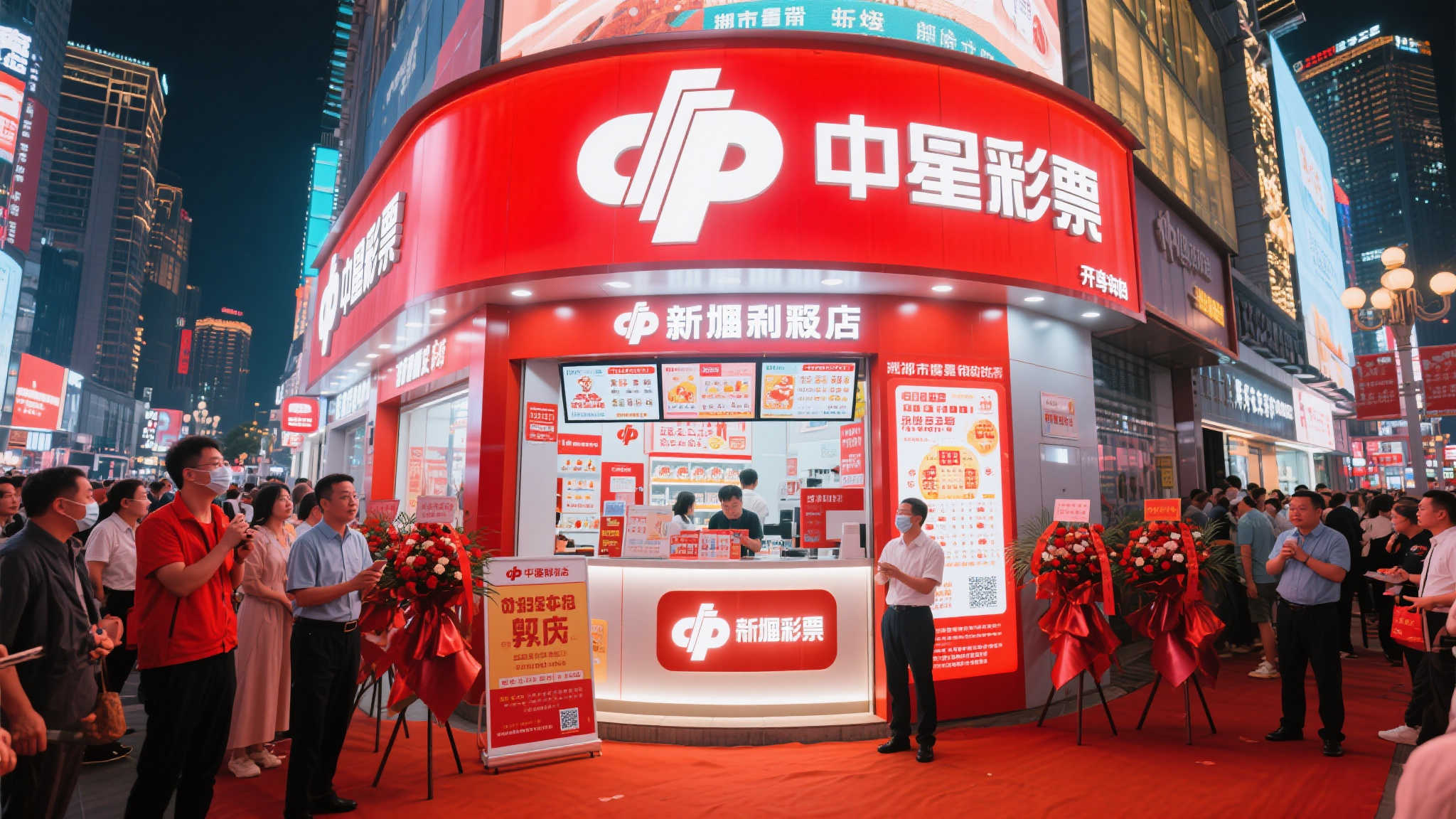 重庆核心商圈迎新型福彩中岛店揭幕