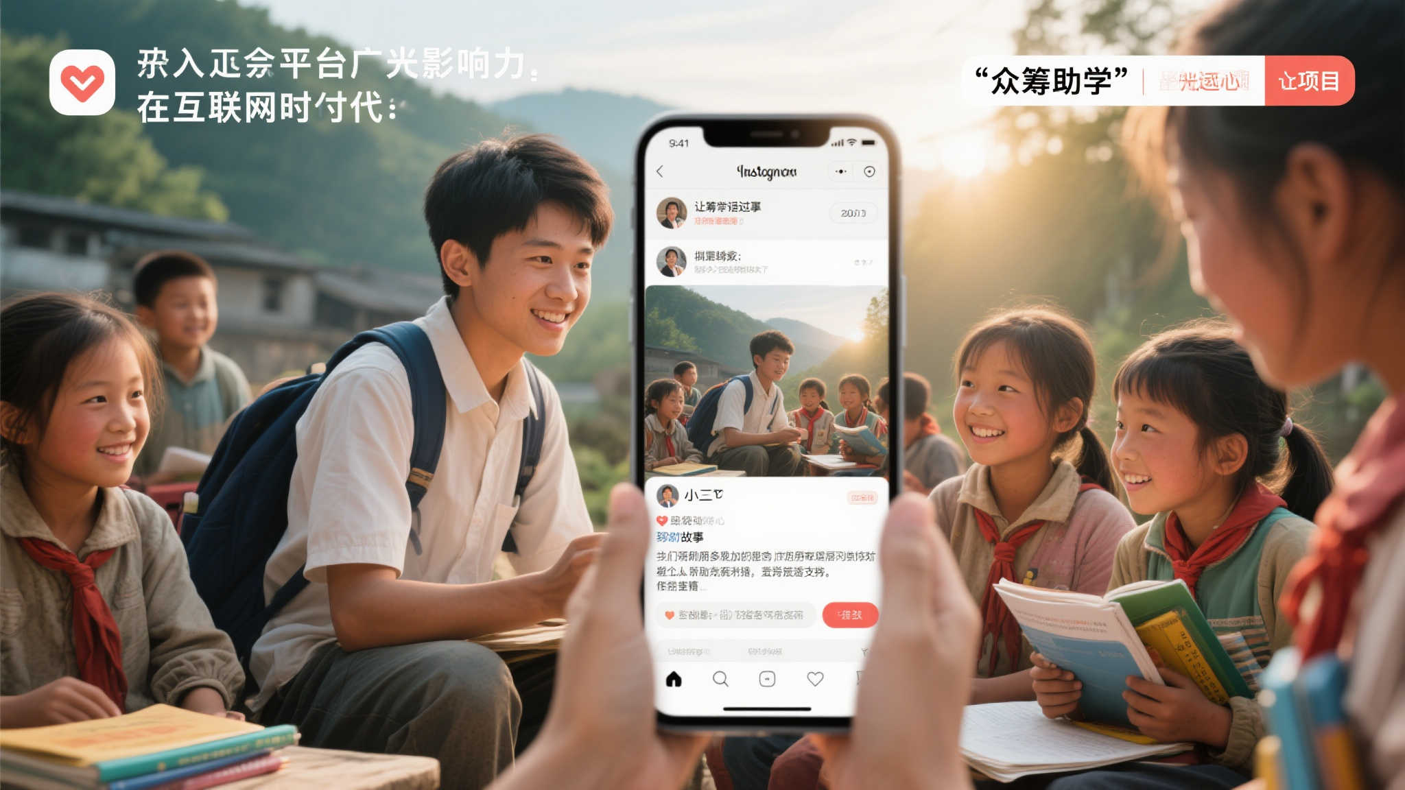 以热情照亮公益之路 以热情照亮公益之路