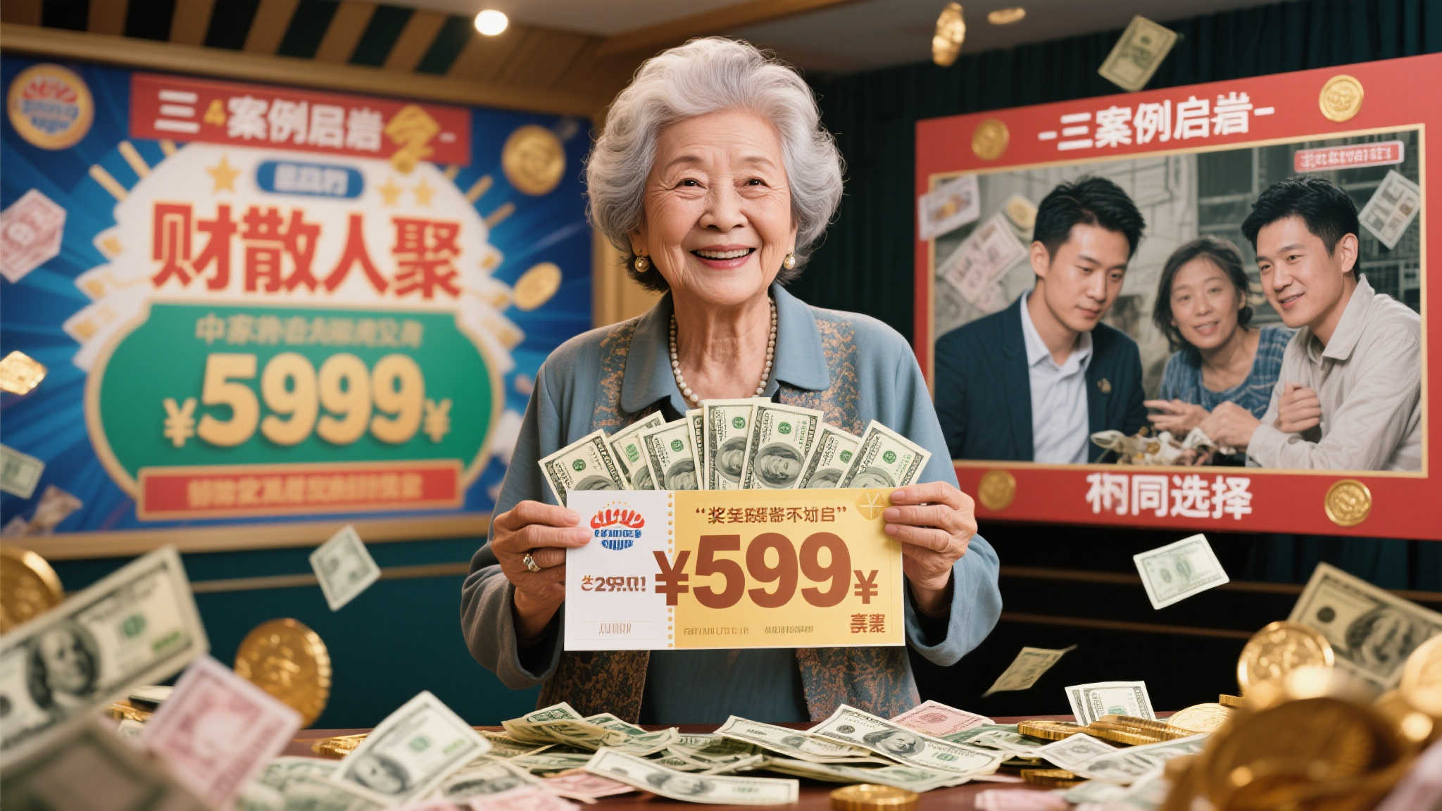 退休阿姨喜中2.7亿彩票大奖 誓言慷慨捐赠大部分奖金