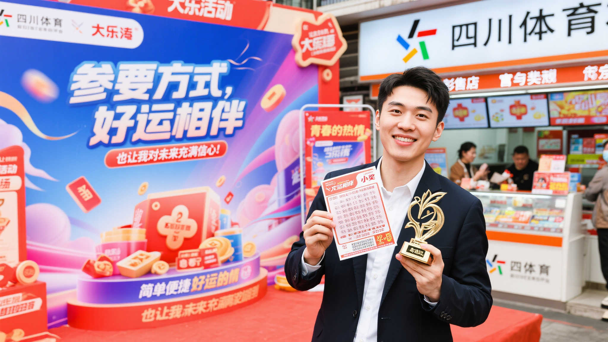 青春逐梦,乐透增辉!四川体彩大乐透推广活动正式启动 青春逐梦,乐透增辉!四川体彩大乐透推广活动正式启动